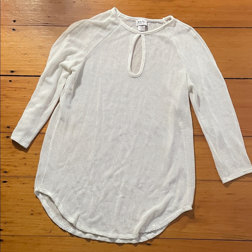 Jordan Taylor Women's White Knit Swim Coverup